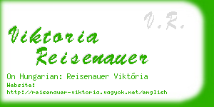 viktoria reisenauer business card